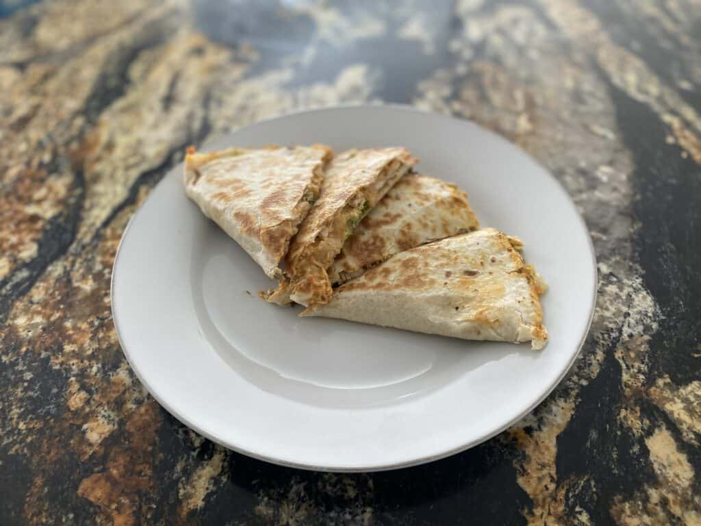 Buffalo Chicken Quesadilla