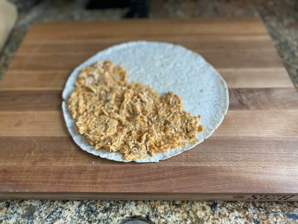 Buffalo Chicken Quesadilla