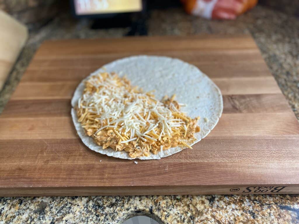 Buffalo Chicken Quesadilla