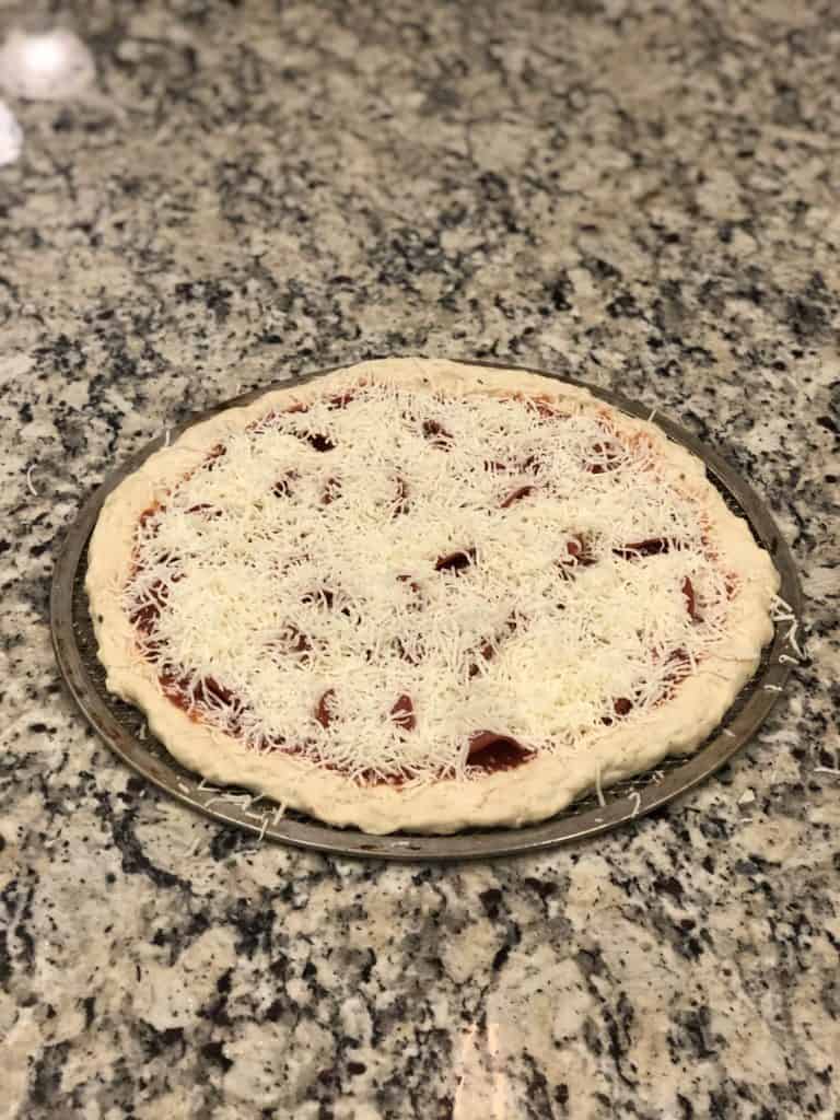 Homemade Pizza - Cheese Added